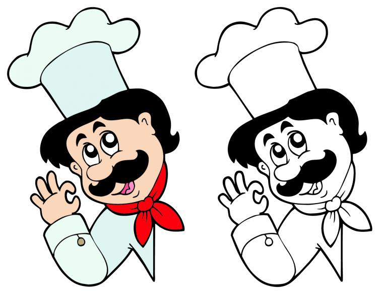 free vector Cartoon characters chef 06 vector